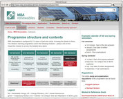 Screenshot - MBA Renewables - Curriculum
