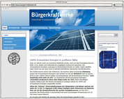 Screenshot - www.buerger-kraftwerke.de